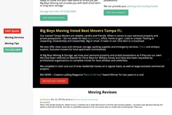 web design tampa